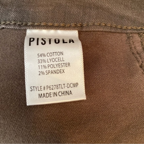 Pistola Earth Brown Camo Utility Cargo Skinny Jean - Picture 8 of 8